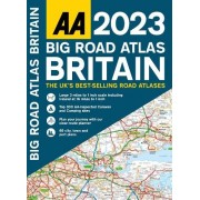 Big Road Atlas Storbritannien AA 2023